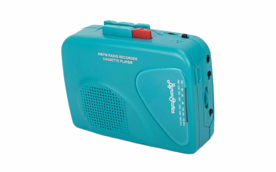 ByronStatics Cassette Player – Teal