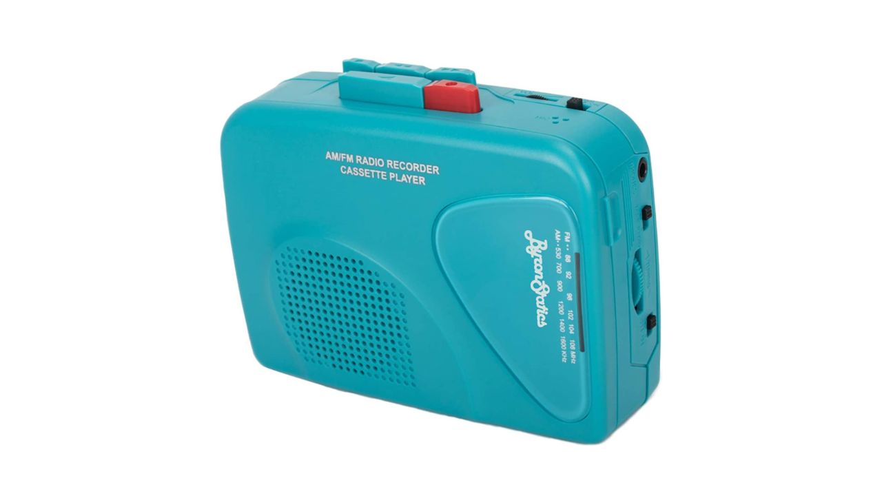 ByronStatics Cassette Player – Teal - The ByronStatics Retro Audio