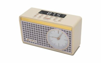 ByronStatics Alarm Clock Radio – Cream