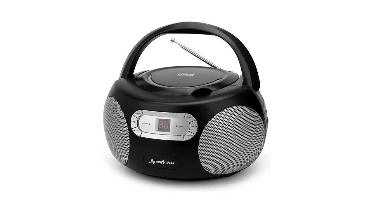 ByronStatics Portable Boombox - Black - The ByronStatics ByronStatics Portable Boombox - Black - The ByronStatics